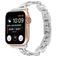 Mobigear Paris Bracelet Acier Apple Watch Fermeture boucle déployante - 42/41/40/38 mm - Argent