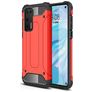 Mobigear Outdoor Coque Huawei P40 Coque arrière Rigide Anti-Chocs - Rouge