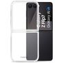 Mobilize Gelly Case Coque Transparente Samsung Galaxy Z Flip 8 Coque arrière en TPU Souple - Transparent