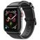 Dux Ducis Business Bracelet Cuir Apple Watch Fermeture boucle ardillon - 49/46/45/44 mm - Noir