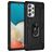 Mobigear Armor Ring Samsung Galaxy A53 Plastique rigide Coque arrière Antichoc avec bague de maintien - Noir