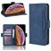 Mobigear Slide Wallet Housse iPhone 11 Etui Porte-Monnaie - Bleu