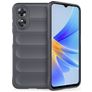 Mobigear Bumpy Coque OPPO A17 Coque arrière en TPU Souple - Charcoal