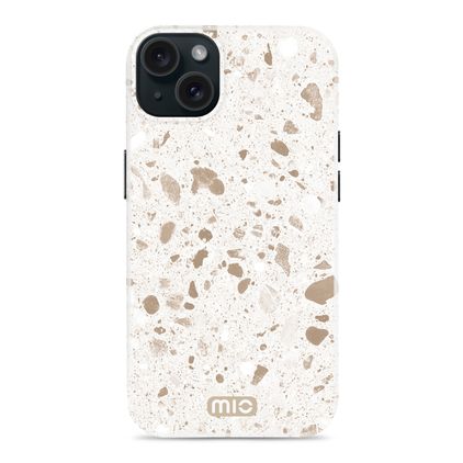 MIO Coque iPhone 13 MagSafe Coque arrière Rigide - Soft Terrazzo