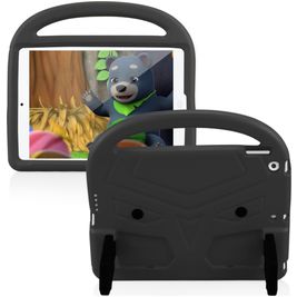 Mobigear Buddy Coque iPad 8 (2020) Coque de tablette pour enfants avec Poignée Enfants en EVA - Noir