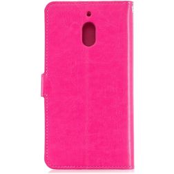 Mobigear Wallet Housse Nokia 2.1 Etui Porte-Monnaie - Rose