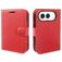 Mobigear Classic Housse iPhone Duo Etui Porte-Monnaie - Rouge