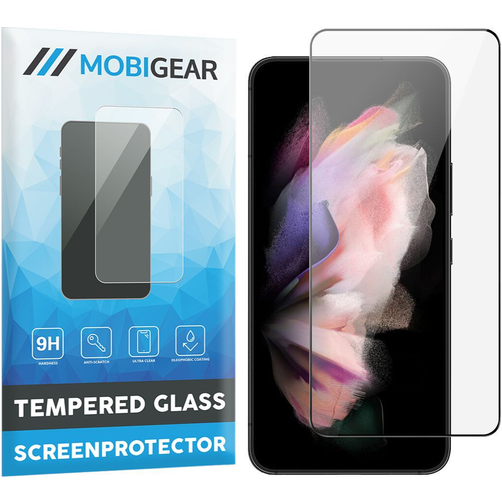 Mobigear Premium Samsung Galaxy S23 Verre trempé Protection d'écran - Compatible Coque - Noir
