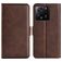 Mobigear Slim Magnet Housse Xiaomi 13T Etui Porte-Monnaie - Marron