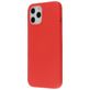 Mobiparts Coque iPhone 12 Pro Max Coque arrière en Silicone - Rouge