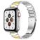 Mobigear Lissabon Bracelet Acier Apple Watch Fermeture boucle déployante - 49/46/45/44 mm - Or / Argent