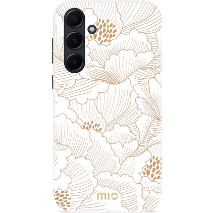 MIO Coque Samsung Galaxy A55 MagSafe Coque arrière Rigide - White Roses