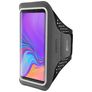 Mobiparts Comfort Fit Brassard Téléphone Samsung Galaxy A9 (2018) Brassard Coque de Sport en Neoprène - Noir