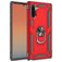Mobigear Armor Ring Coque Samsung Galaxy Note 10 Coque arrière Rigide Anti-Chocs avec Anneau-Support - Rouge
