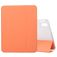 Mobigear Tri-Fold Gel Coque iPad 11 (2025) Etui en TPU,Similicuir + Porte-crayon - Orange