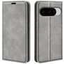 Mobigear Retro Slim Housse Google Pixel 10 Etui Porte-Monnaie - Gris