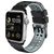 Mobigear Aero Armor Bracelet Silicone Apple Watch Fermeture boucle ardillon - 42/41/40/38 mm - Noir / Gris