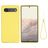 Mobigear Rubber Touch Coque Google Pixel 6 Coque arrière en Silicone - Jaune