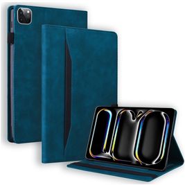 Mobigear Folio Coque iPad Pro 13 Pouces (2024) Etui - Dark Blue