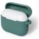 Mobigear Colors Coque Apple AirPods Pro 3 en Silicone Souple - Pine Green