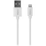 Mobilize - Câble USB-A vers Apple Lightning MFI 1 mètre - Blanc