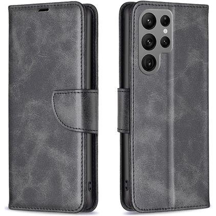 Mobigear Excellent Housse Samsung Galaxy S25 Ultra Etui Porte-Monnaie - Noir