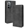 Mobigear Sensation Housse Motorola Edge X30 Etui Porte-Monnaie - Noir