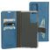 Mobiparts Classic Wallet Samsung Galaxy A72 Étui Portefeuille - Steel Blue
