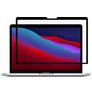 GrizzlyCoat MacBook Pro 13 pouces (2016-2023) Protection d'écran Anti-reflet Film - Compatible coque - Noir