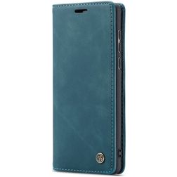 Caseme 013 Housse Samsung Galaxy A71 Etui Porte-Monnaie - Bleu