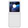 Mobigear Colors Coque Motorola Razr 40 Ultra Coque arrière Rigide - Blanc