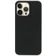 Mobiparts Coque iPhone 14 Pro Max Coque arrière en Silicone - Noir