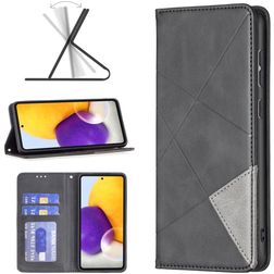 Mobigear Rhombus Slim Housse Samsung Galaxy A73 Etui - Noir