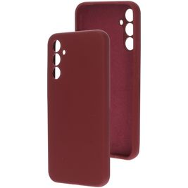 Mobiparts Coque Samsung Galaxy A34 Coque arrière en Silicone - Plum Red Mobiparts Coque Samsung Galaxy A34 Coque arrière en Silicone - Plum Red