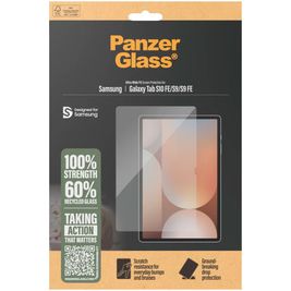 PanzerGlass Ultra Wide Fit Samsung Galaxy Tab S10 FE Verre trempé Protection d'écran - Compatible Coque