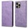 Mobigear Wallet Housse iPhone 16 Pro Max Etui Porte-Monnaie - Violet