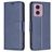 Mobigear Excellent Housse Motorola Moto G04 Etui Porte-Monnaie - Bleu