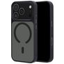 Mobiparts Hardcover Coque iPhone 18 Pro MagSafe Coque arrière Rigide - Satin Black