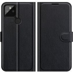 Mobigear Classic Housse Google Pixel 5a 5G Etui Porte-Monnaie - Noir
