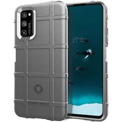 Mobigear Rugged Shield Coque Realme 7 Pro Coque arrière en TPU Souple Anti-Chocs - Gris
