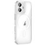 Valenta Trend Transparent iPhone 17 MagSafe Plastique rigide Coque arrière - Transparent