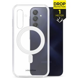 Mobilize Naked Protection Coque Transparente Samsung Galaxy A15 MagSafe Coque arrière Rigide Anti-Chocs - Transparent