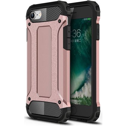Mobigear Outdoor Coque iPhone 7 Coque arrière Rigide Anti-Chocs - Rose doré
