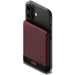 Cygnett MagSlim - Batterie externe Simple USB-C 5.000 mAh 15W - Compatible MagSafe - Cherry