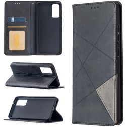 Mobigear Rhombus Slim Samsung Galaxy S20 FE Étui - Noir