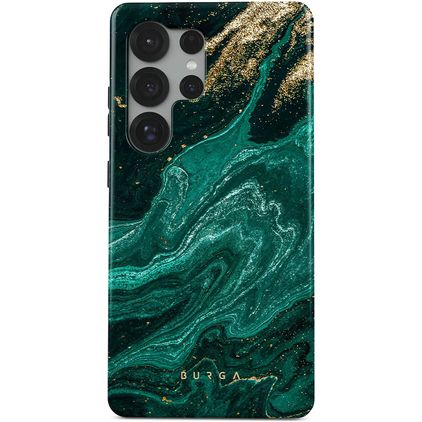 Burga Tough Coque Samsung Galaxy S25 Ultra Coque arrière Rigide Anti-Chocs - Emerald Pool