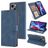 Mobigear Wallet Housse iPhone 14 Etui Porte-Monnaie - Bleu
