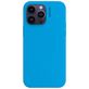 Nudient Base Coque iPhone 14 Plus Coque arrière en Silicone - Vibrant Blue