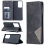 Mobigear Rhombus Slim Housse Samsung Galaxy S21 Ultra Etui - Noir