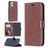 Mobigear Wallet Housse iPhone 12 Etui Porte-Monnaie - Marron
